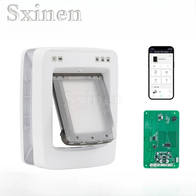 

PCBA & PCB Intelligent AI Pet Door Appearance Design PCBA Solution Development Free Entry and Exit Pet Door Pet Door with Camera