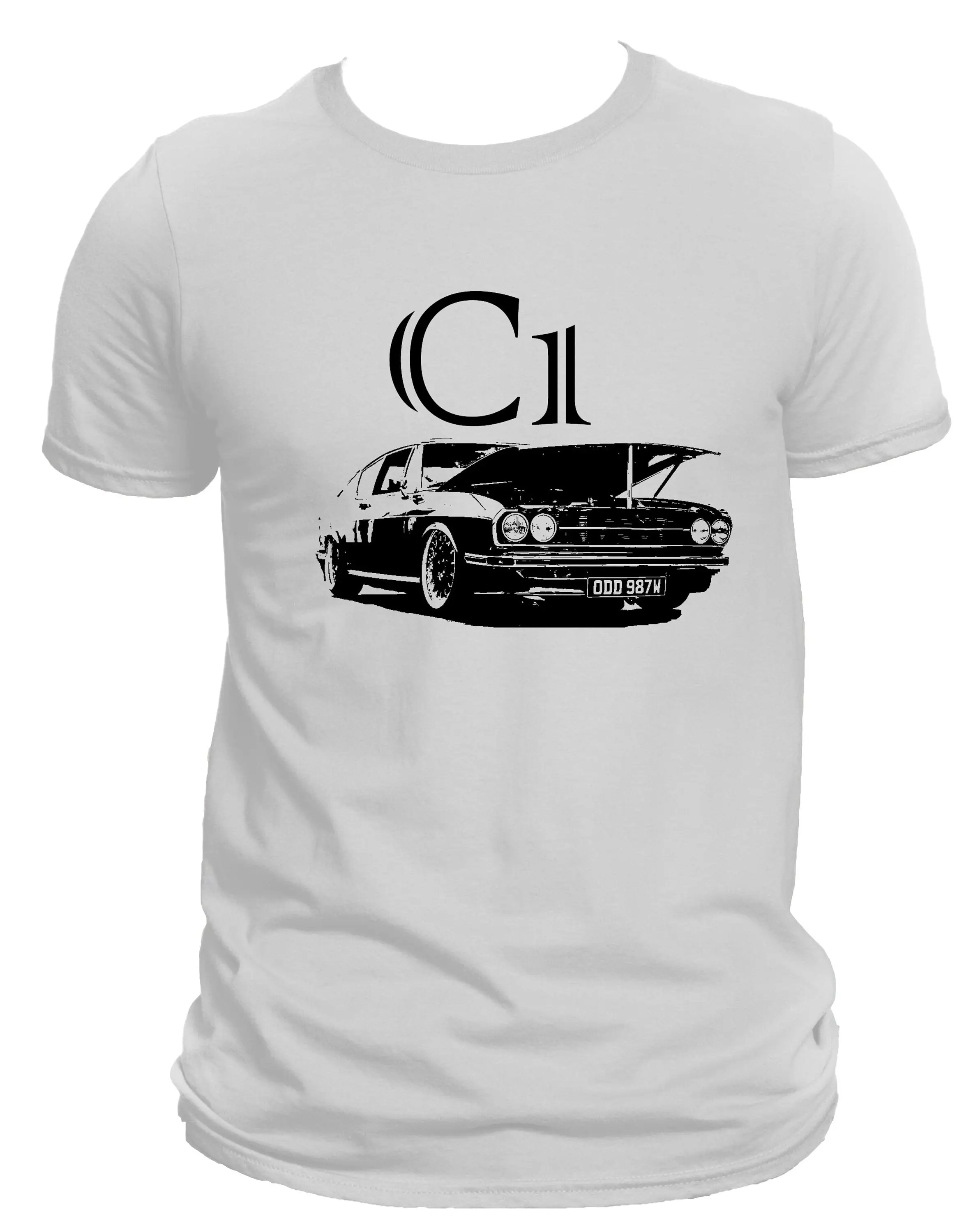 100 C1 1968 To 1976 T Shirt New Dtg Print Logo Amazing Adult Car Lovers Natural Cotton For Man And Woman