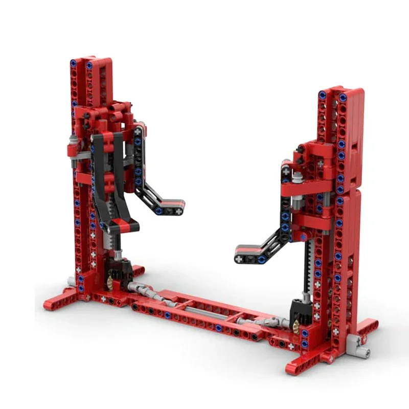 Compatibel 1:12 Modelset 307 PCS MOC Technische Autolift Bouwstenen High-Tech Montagestenen Educatief Kind Speelgoed Jongen Geschenken