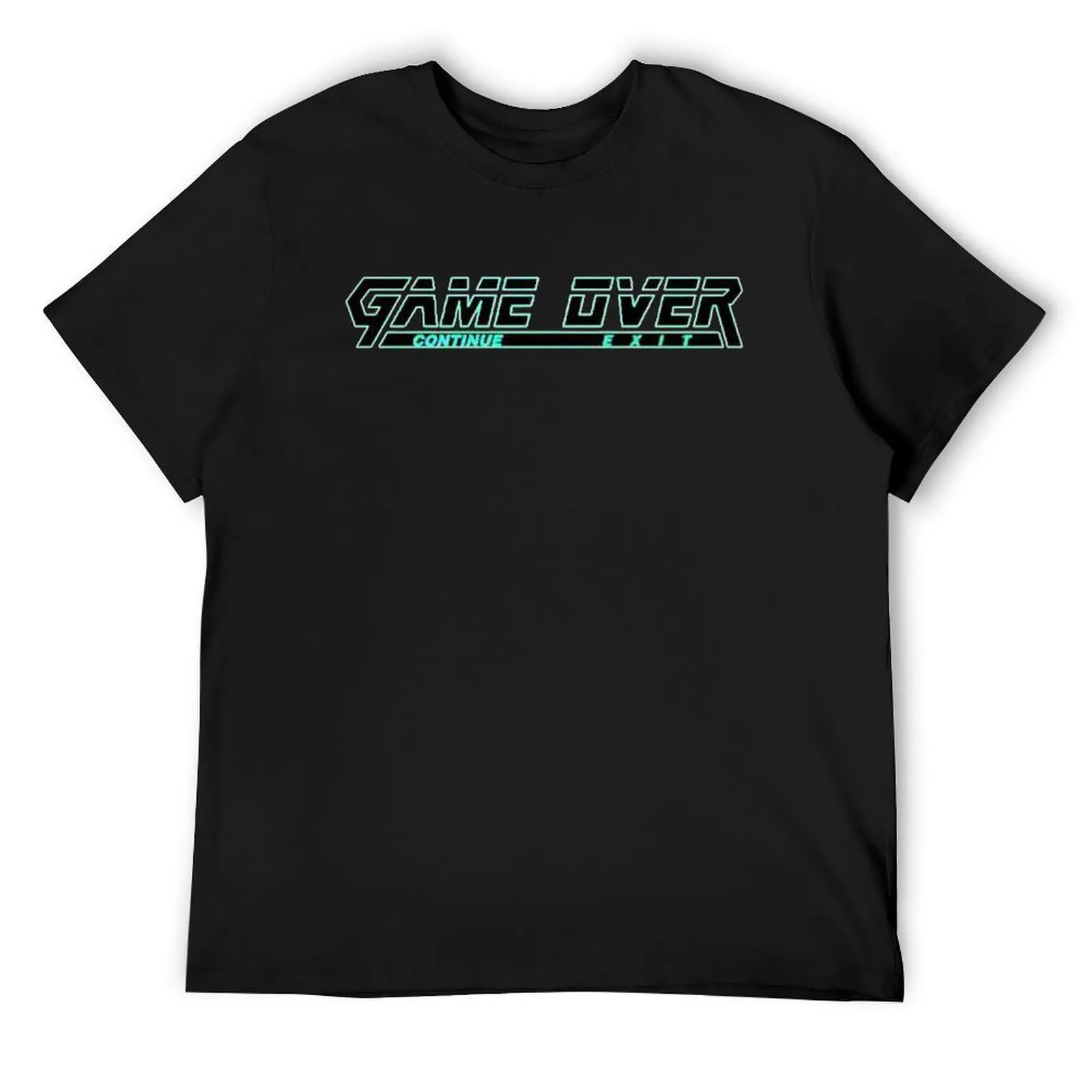 Metal Gear Solid Snake - Game Over Screen T-Shirt quick-drying kawaii clothes designer t shirt men