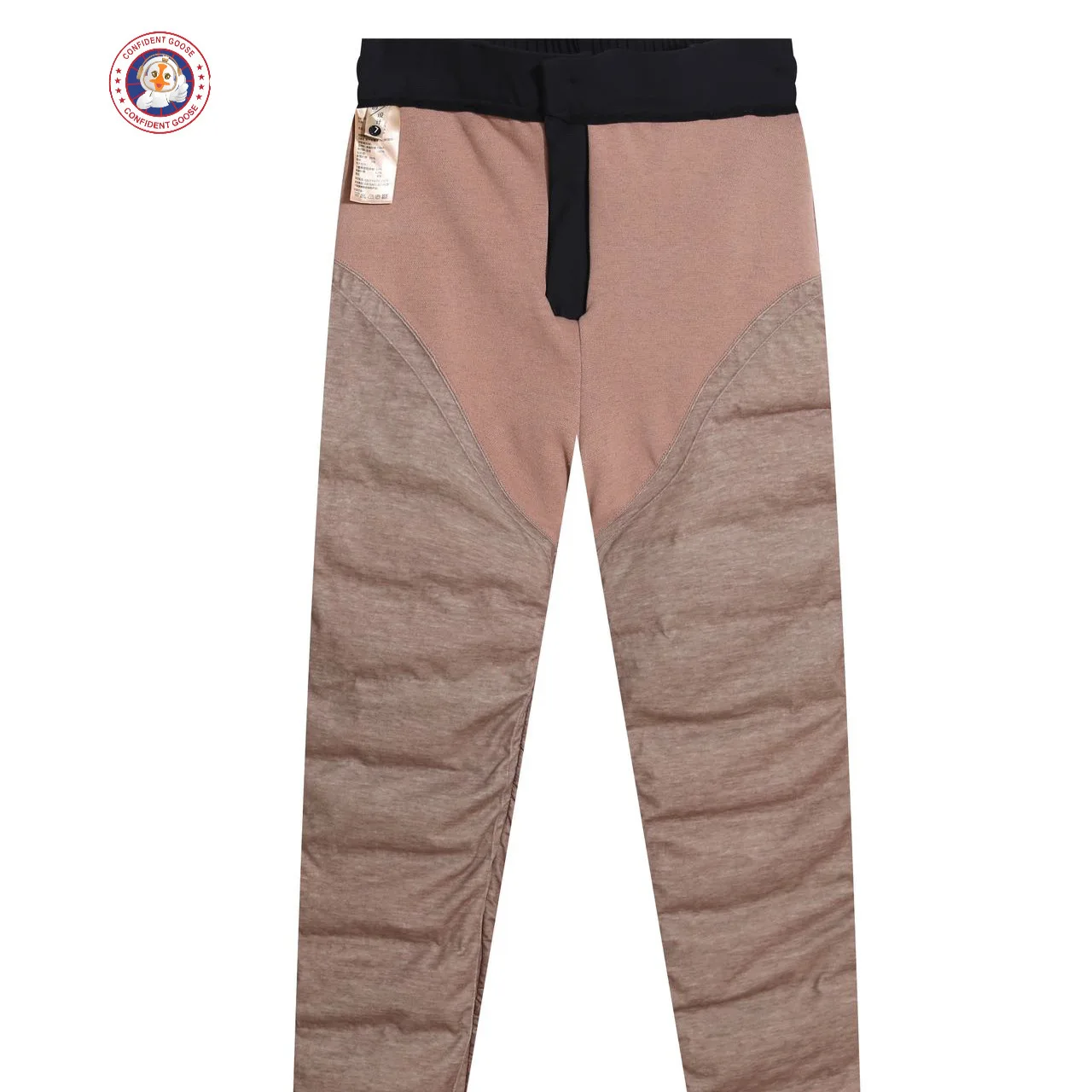 Quality Goose Down Pants Men Camel Wool Warm Winter Snow Straight Waterproof Casual Sports Winter Hiking Trousers Man PT-565