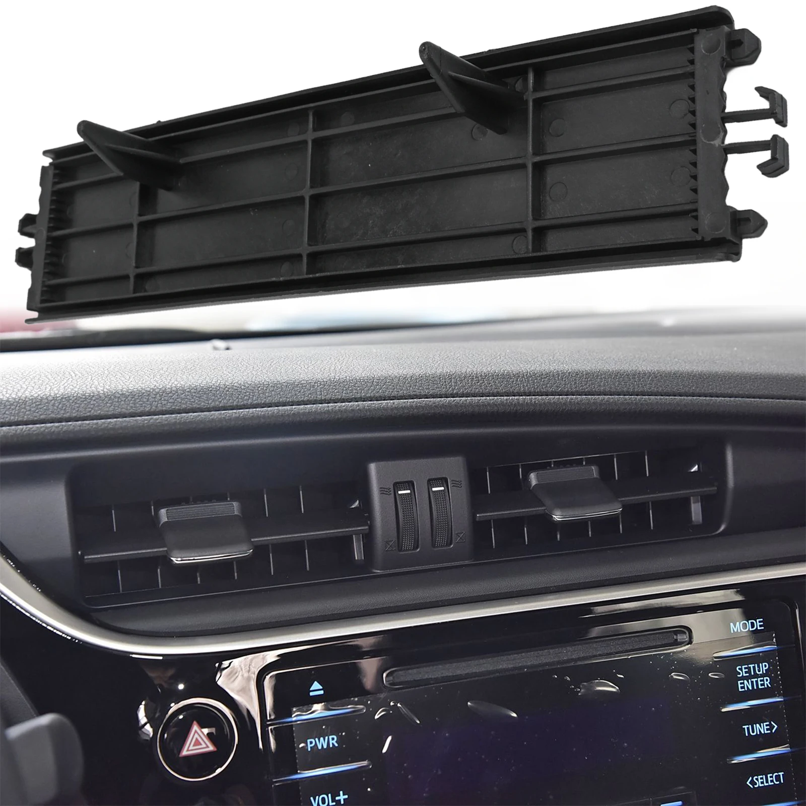 A/C Cabin Air Filter Plate For Toyota For Camry For Corolla For RAV4 For Highlander For Sienna 2018-2023 OE 88899-06110