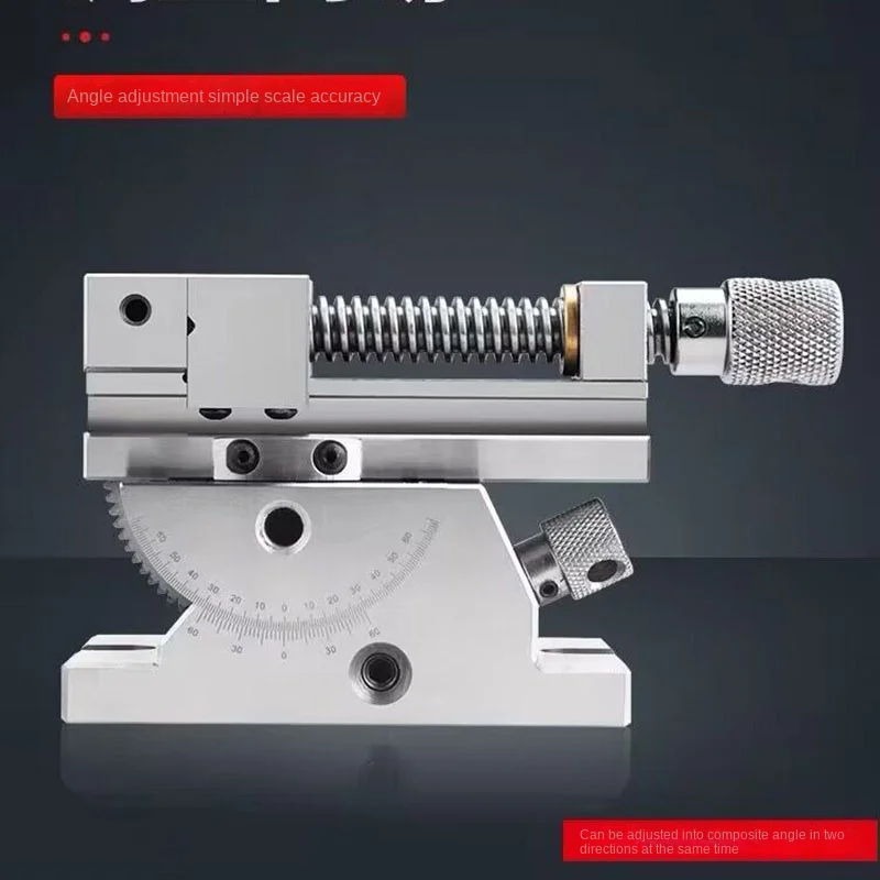 Imagem -04 - Ângulo Ajustável High Precision Tool Universal Grinder Vise Screw Sine Slope 3