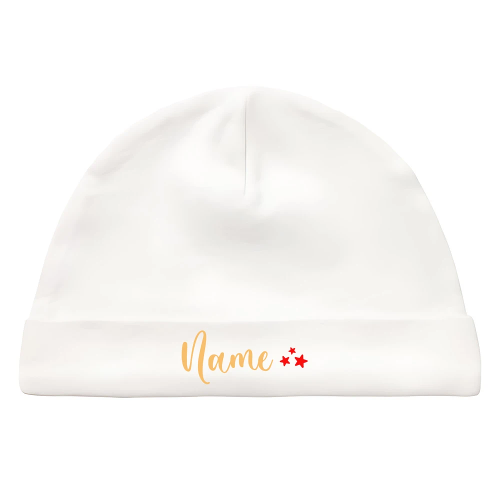 Personalized Baby Birth Hat Newborn Baby Name Beanie Hospital Hat Infant Girls Boys Personal Caps Birth Announcement Gifts