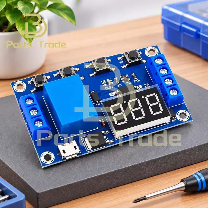 1 Way Delayed Power Off Trigger Cycle Timing Circuit 6 30V Switch Relay Delay Module Time