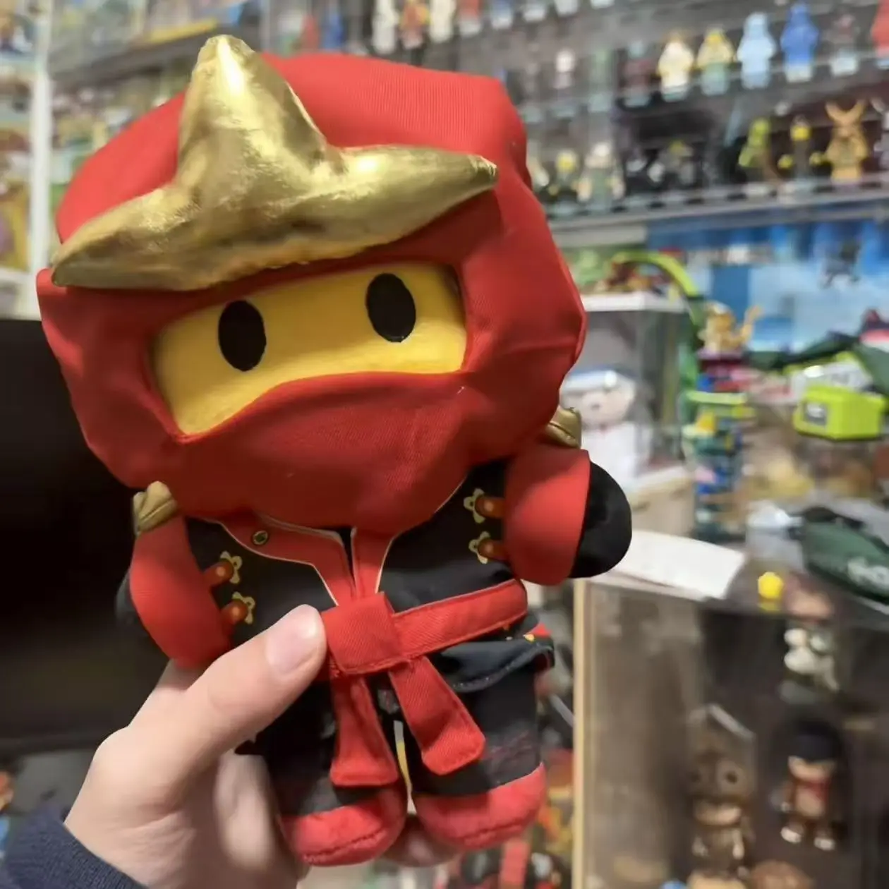 10cm Phantom Ninja Lloyd Kai Plush Doll Cute Anime Peripherals Stuffed Plush Toy for Kids Birthday Christmas Gift