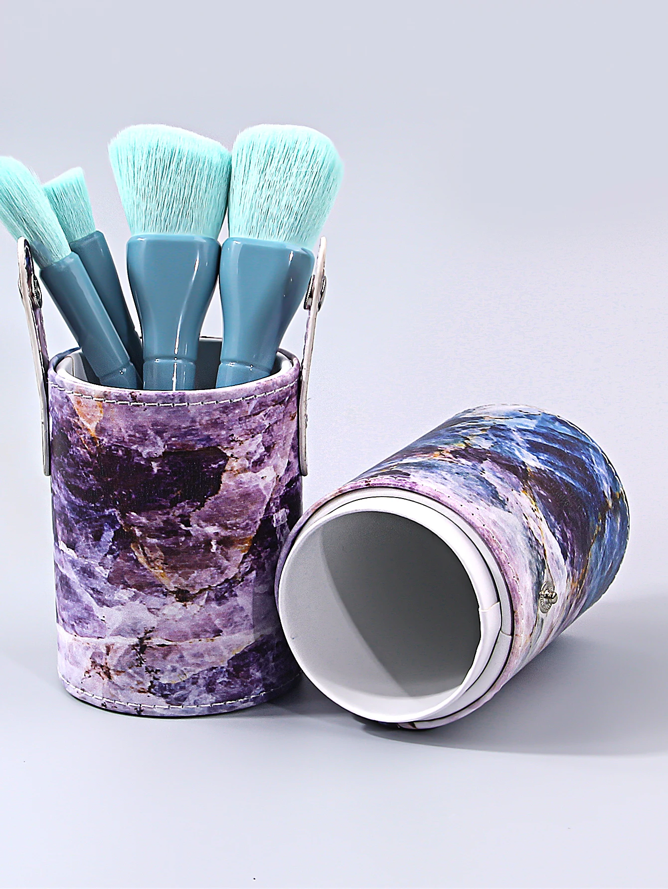 Make-up Kwasten Houder Doos Draagbare Reizen PU Lege Container Opslag Cosmetica Borstel Pen Borstels Organizer Make-up Gereedschap