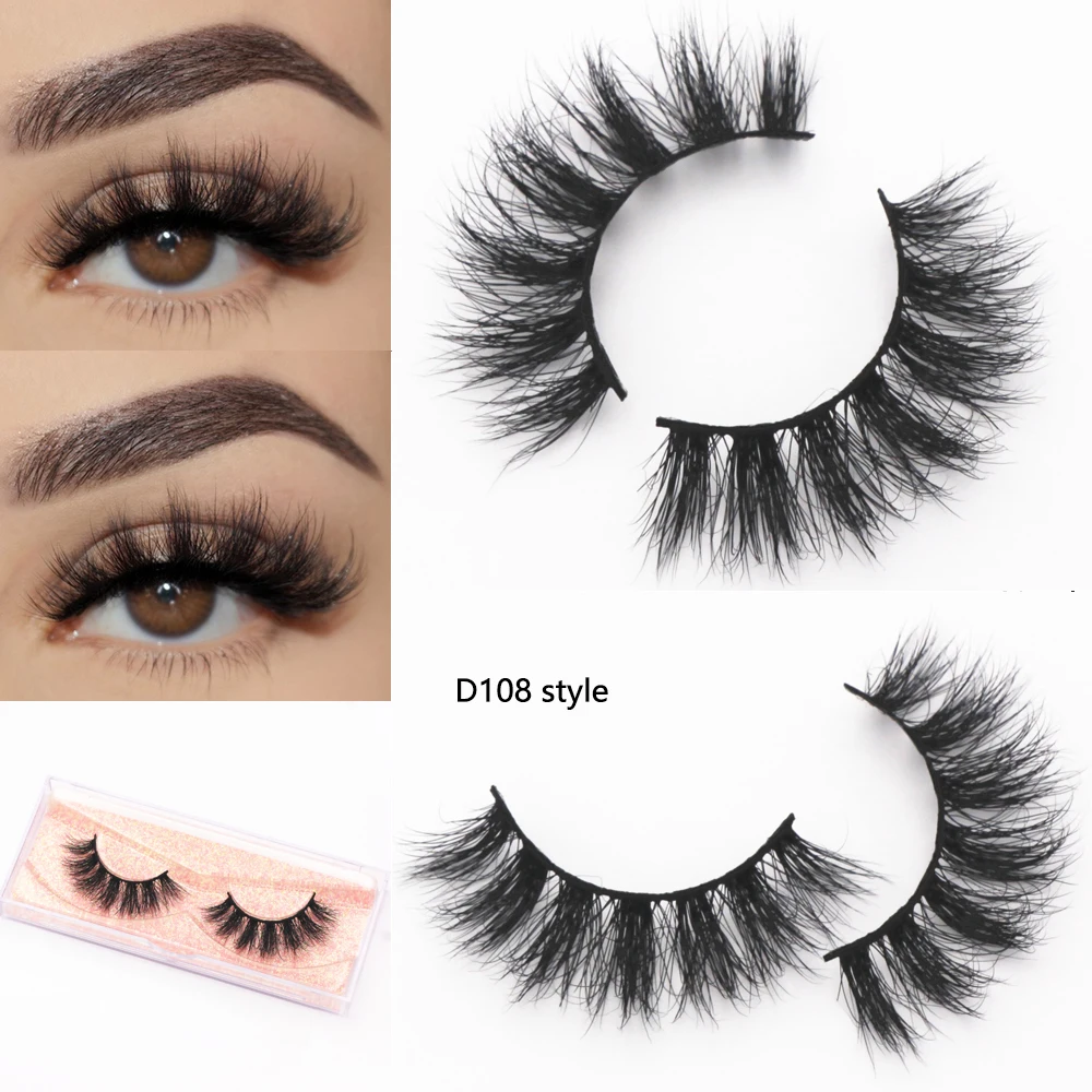 KEKEBAICHA Mink Lashes Cruelty free Lashes 3D Mink Eyelashes Reusable Natural Mink Eyelash Popular False Lashes Extension Makeup