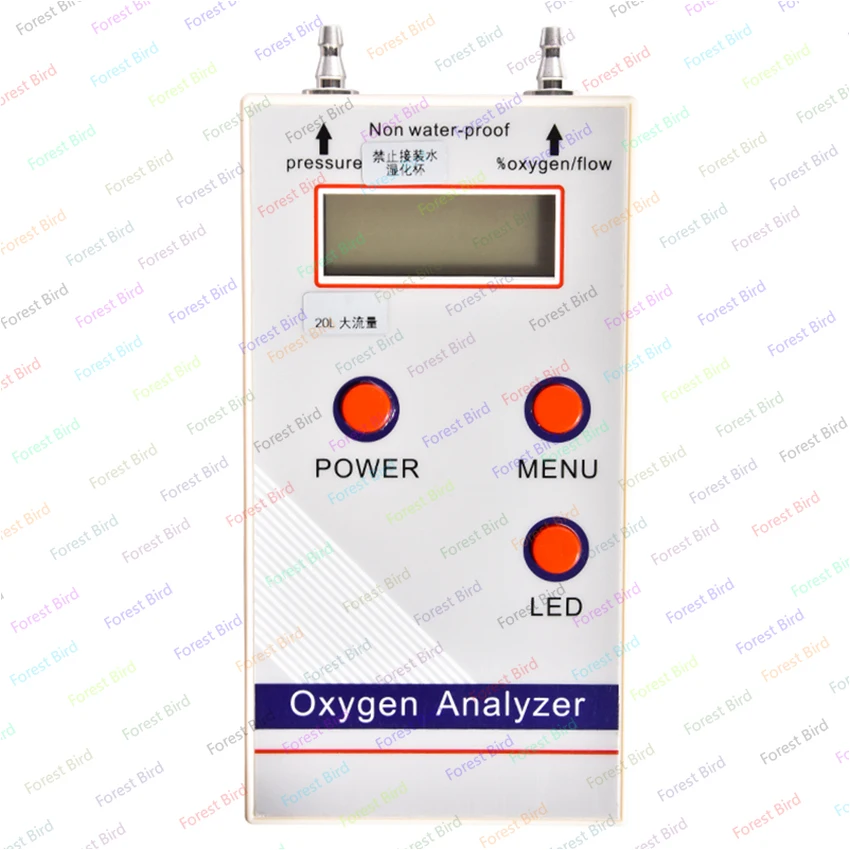 Oxygen Analyzer Professional Portable O2 Oxygen Concentration Meter Detector Flow Pressure detection meter gas detector