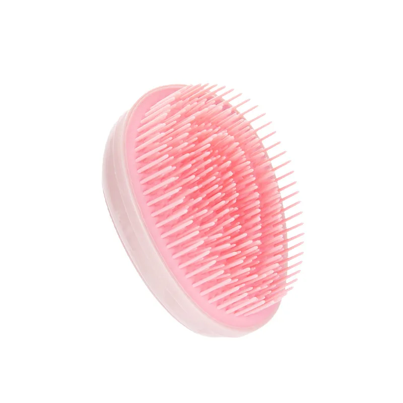 Solid Color Egg Shape Straight Hair Brush Anti-knotting Hair Smoothing Combs Anti Static Massage Hairbrush Tangle Hair Care