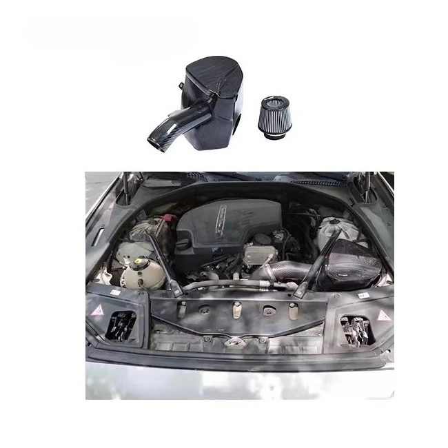 

520Li 525i 528i F10 F18 2.0T Real Vehicle Data Development Dry Carbon Fiber Cold Intake System