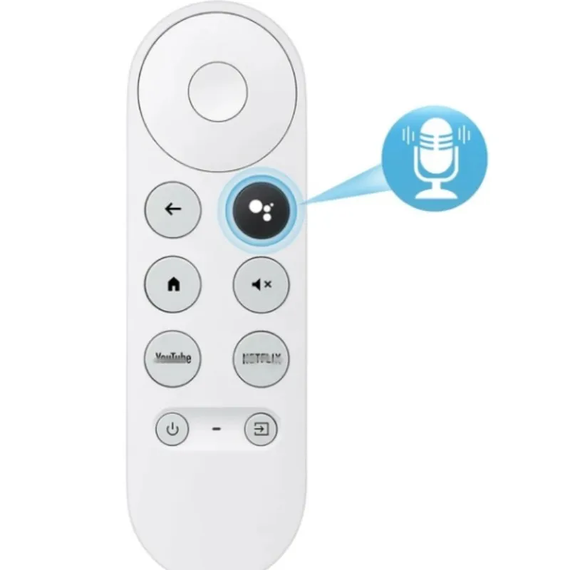 G9N9N Ersatz-Fernbedienung für Google Chromecast 4K TV mit Google Sprachsteuerung, Bluetooth-kompatibel für GA01919 GA01920
