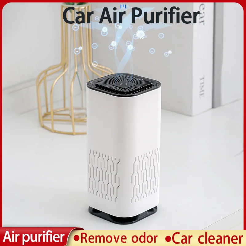 

Xiaomi New Air Purifier Mini Cleaner Negative Ion USB Home Remove Formaldehyde Remove Odor Car Accessories Portable Air Freshen