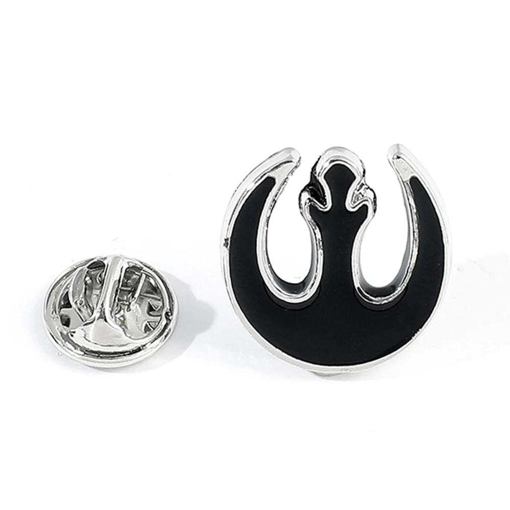 Disney Star Wars Rebel Alliance Logo Badge Jewelry Simple Style Enamel Button Brooch for Bag Clothings Lapel Pins Accessories