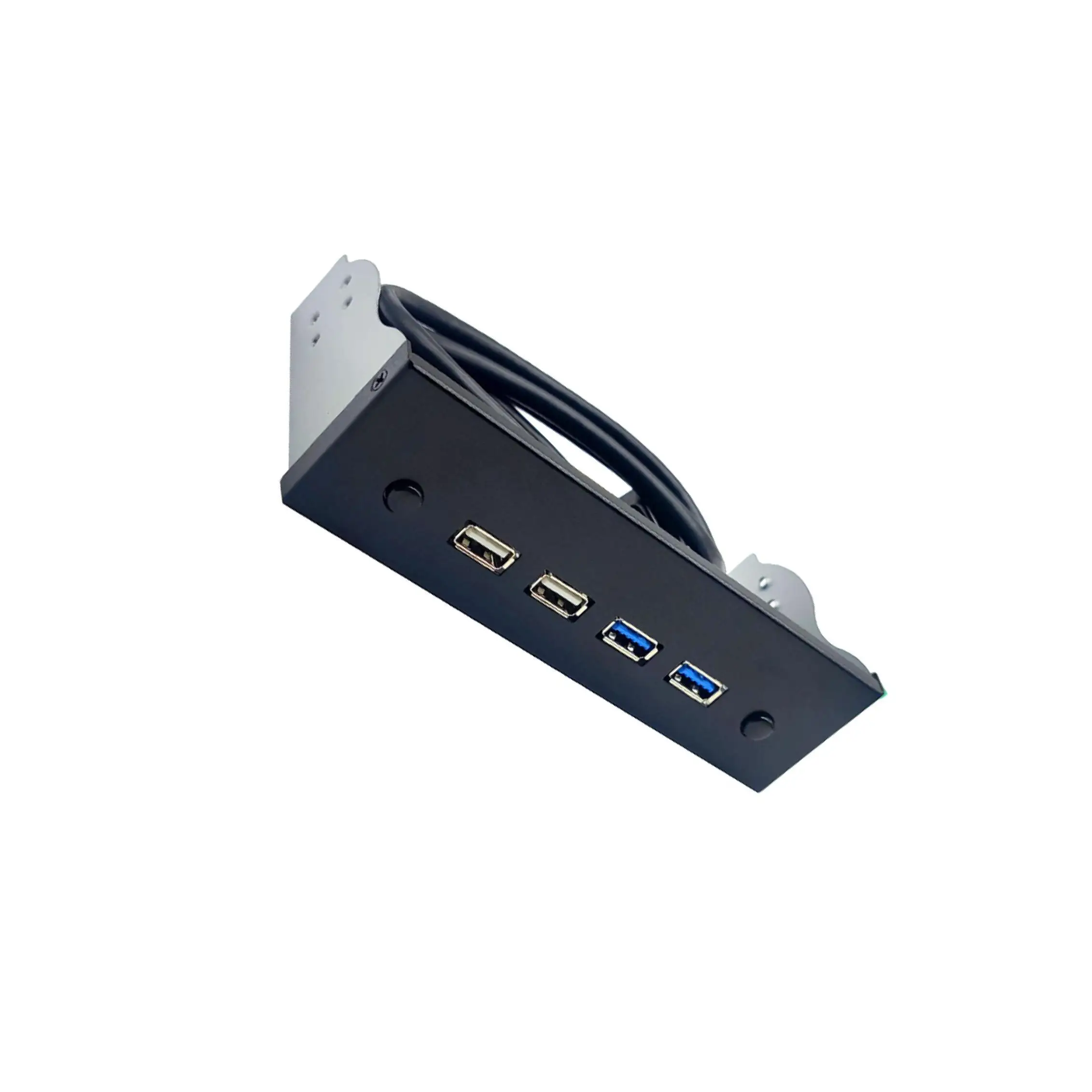 25 Inch USB Front Panel Hub Multifunction Optical Drive Hub Computer Expansion Board High Speed Transfer Plug And Play