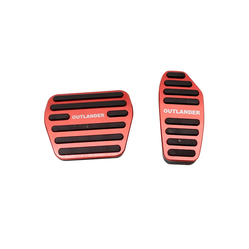 Car Pedals For Mitsubishi Outlander 2022 2023 2024 Brake Clutch Footrest Covers Automobile Accelerator Antislip Pedal Auto Parts