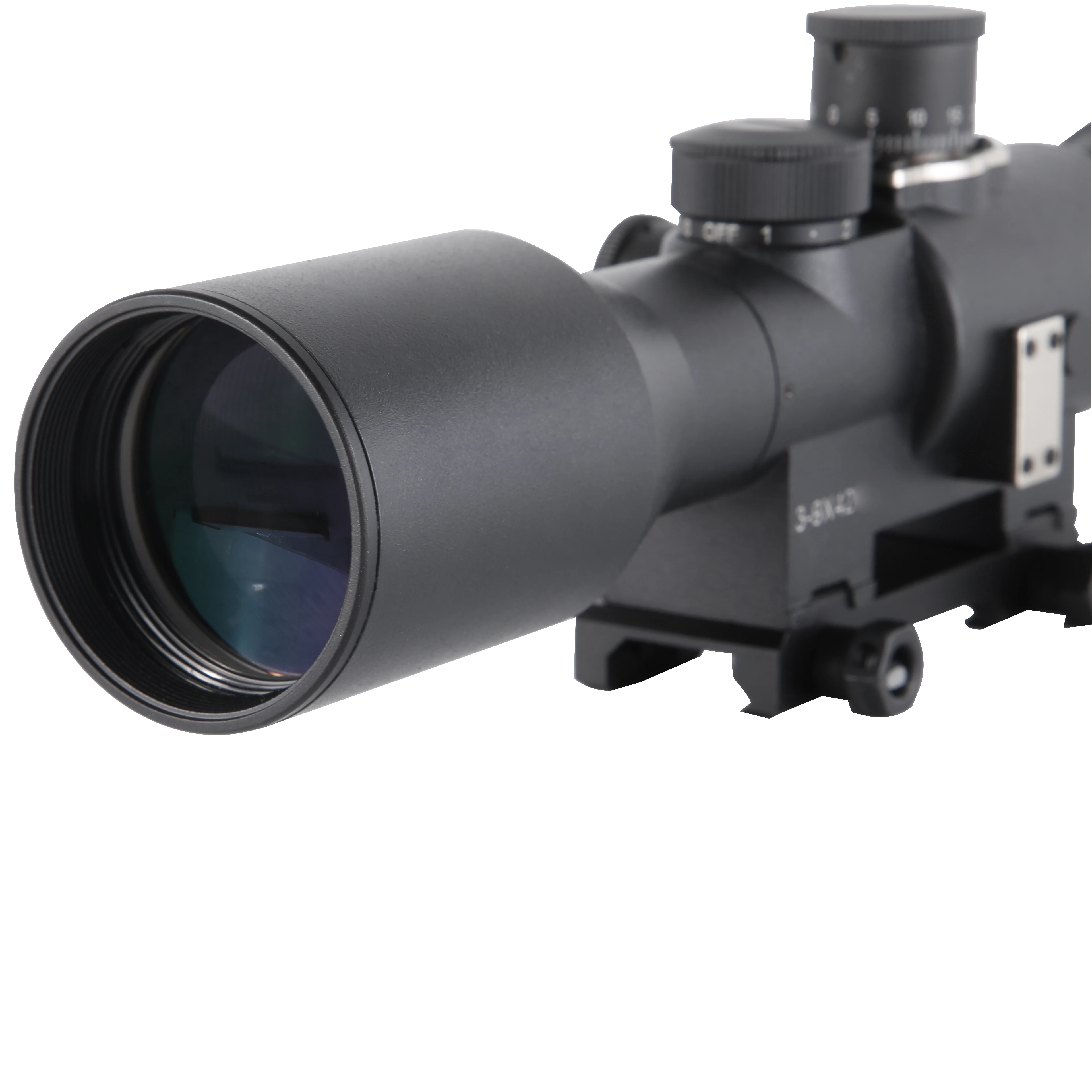 SVD 3-9X42E FFP Sniper Rifle Red Illuminated Scope For Hunting Glass Reticle Tactical Optics Sights Shooting svd Rifle