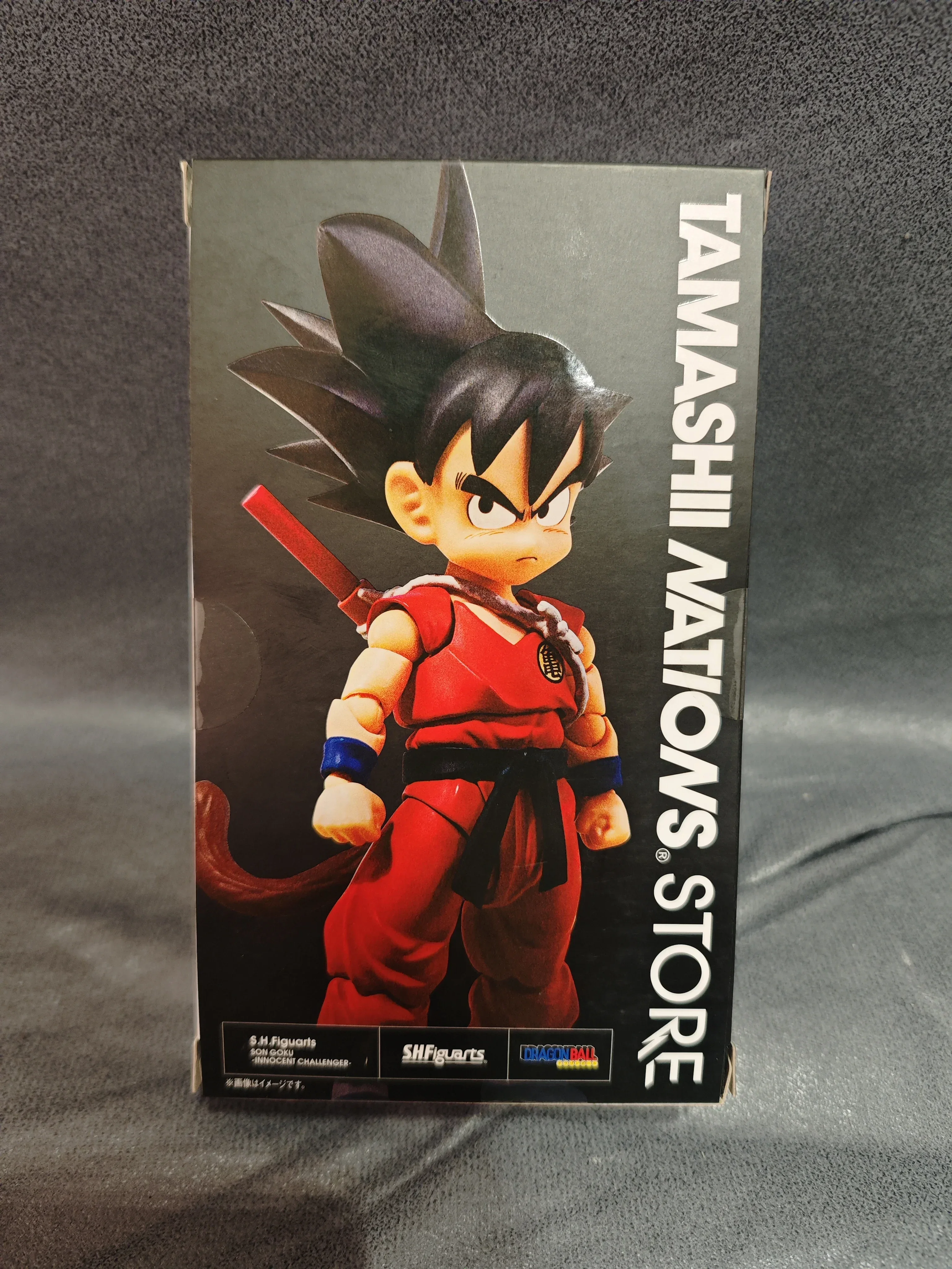 BANDAI Dragon Ball S.H.Figuarts SHF Son Goku Children Innocent Challenger Action Figures Collection Model Toys