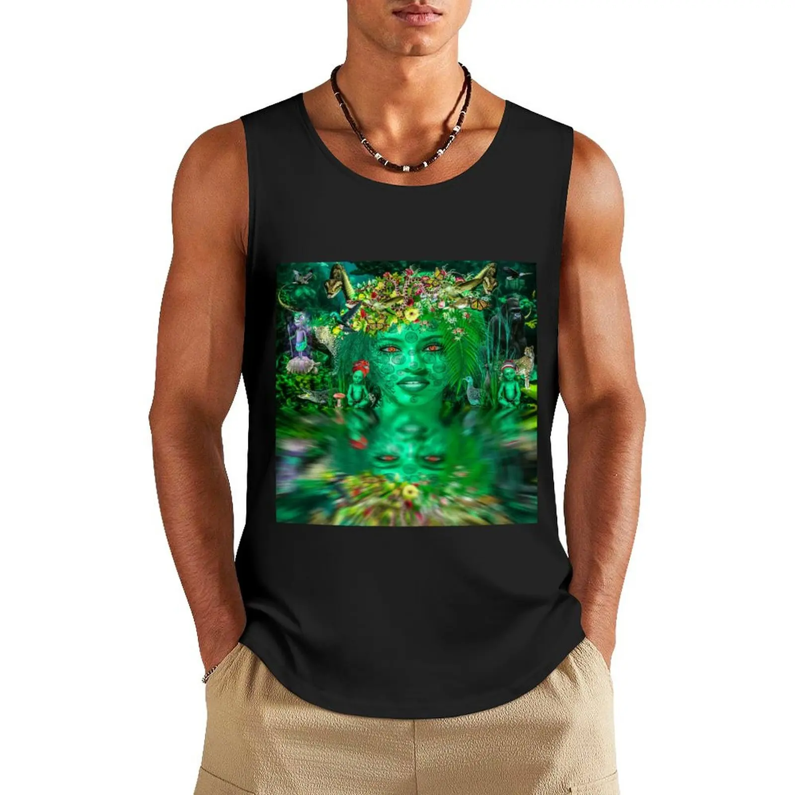 ALAWUALA By SIRIUS UGO ART Tank Top Men's gym bodybuilding men clothes