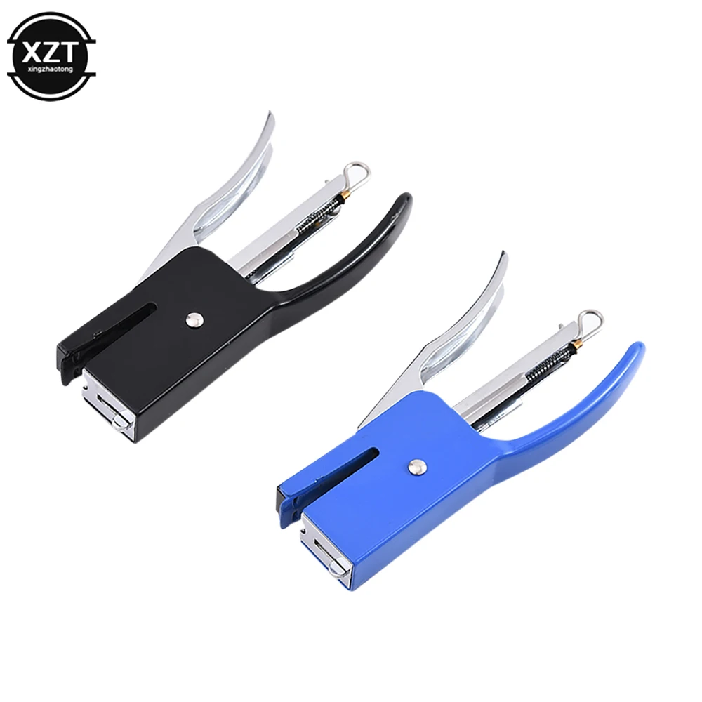 Portable Hand Held Stapler Metal Labor Saving Strong And Dual Stapler Hand Pliers Bill Binding Office And School Supplies