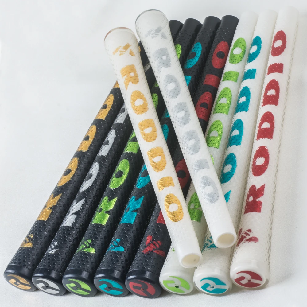 New White/Pink RODDIO 2X2 PENTAGON Standard Golf Grips Transparent Club Grip