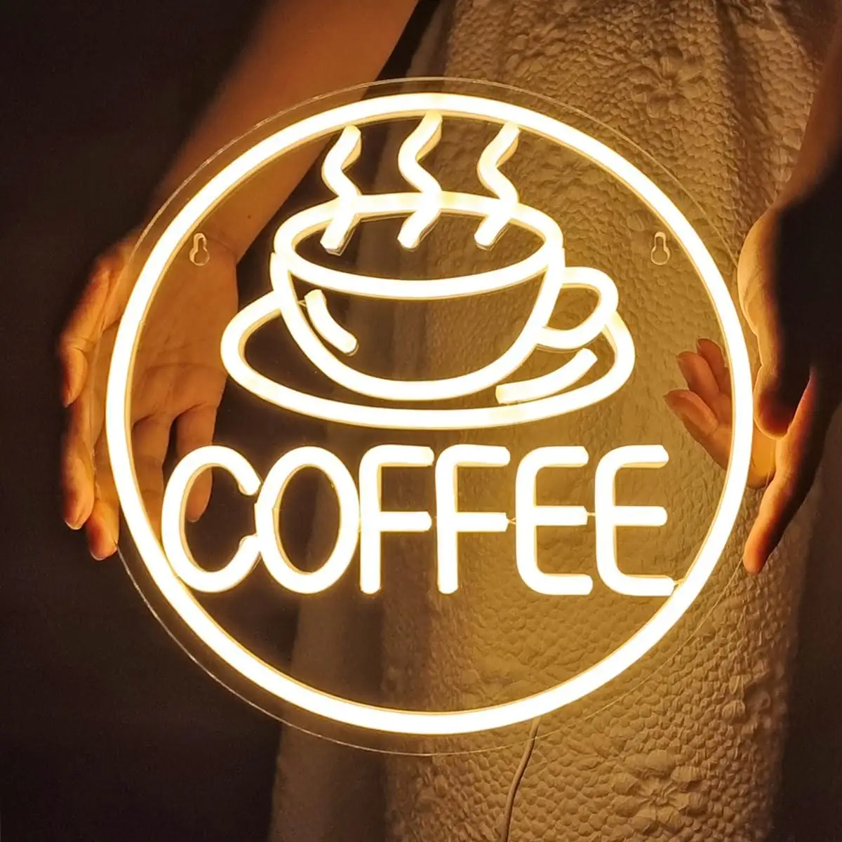 

Coffee Neon Sign USB Dimmable LED Light for Home Cafe Bar Kitchen Coffee Shop Restaurant Themed Wall Art Decor Signboard Light