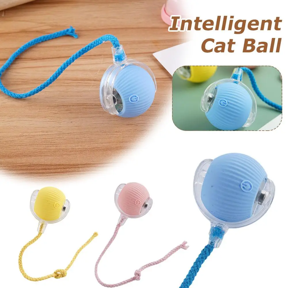 Interactive Toy Ball Super Drive Rolling Balls Bird Activated Kitten With Motion Sensor Game Chirping Pet Toys Teas G6e8