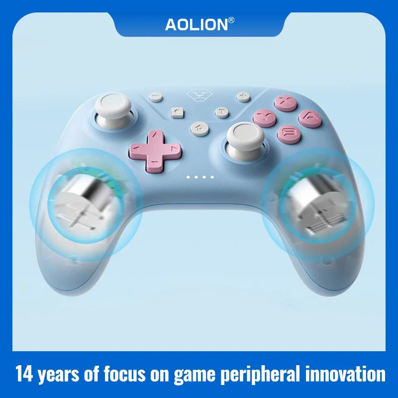 AOLION For NS Nintendo Handle Pro Wireless Bluetooth For Switch /PC/iOS/Android Multi-platform Connection