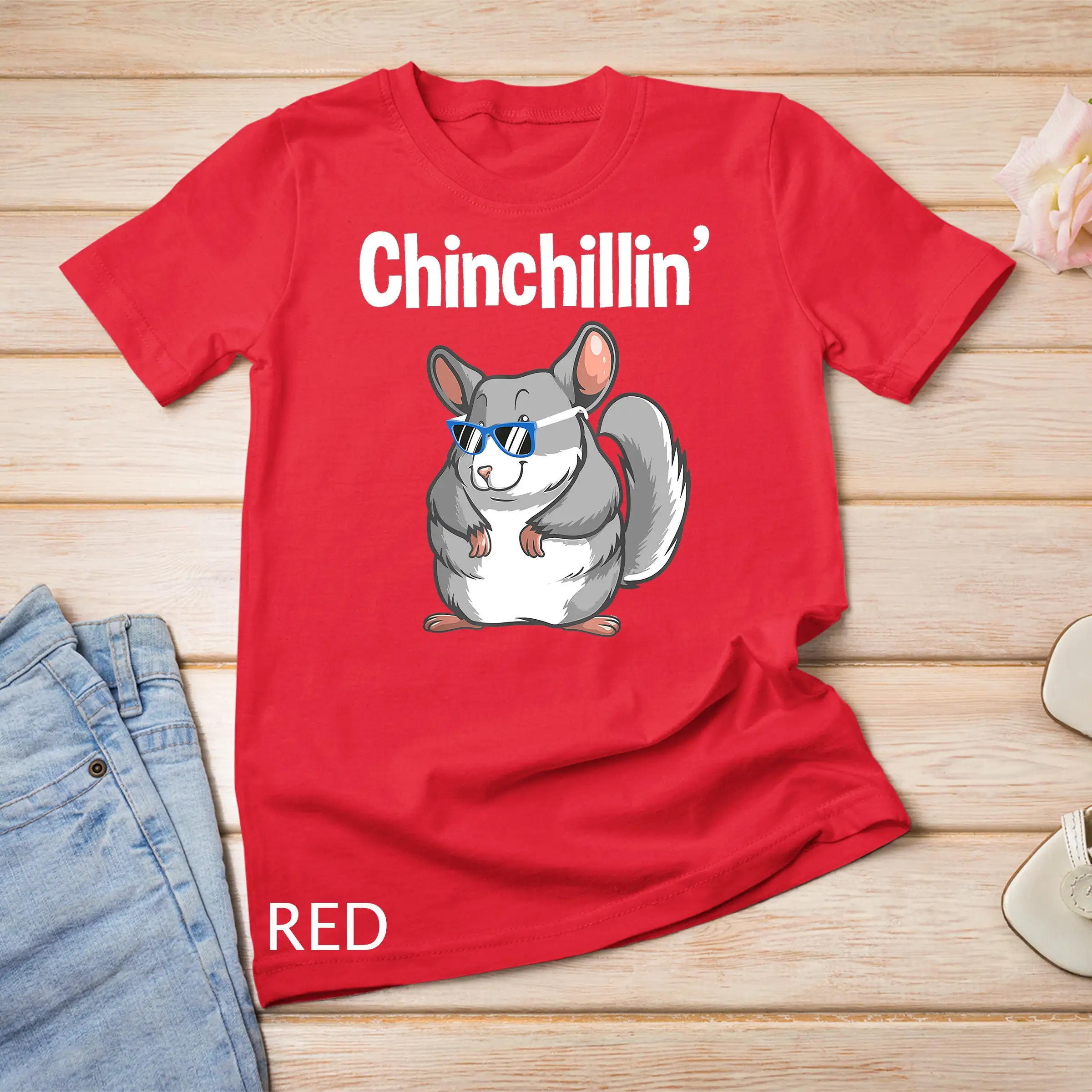 Funny Chinchilla T Shirt For Sweat