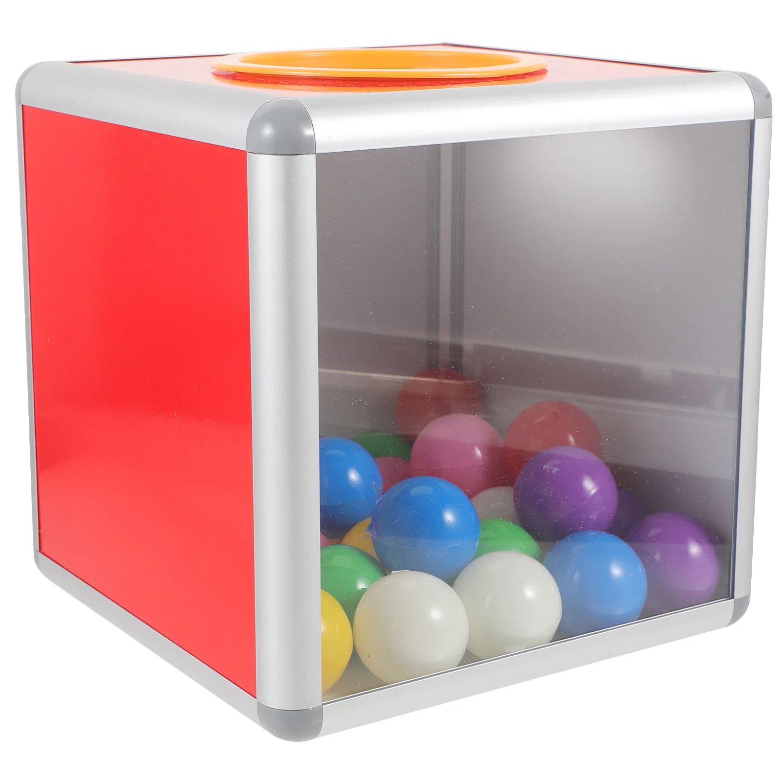 Transparent Lottery Box Donation Supply Holder Storage Boxes Container Raffle Ticket Game Case Promotional Multi-function