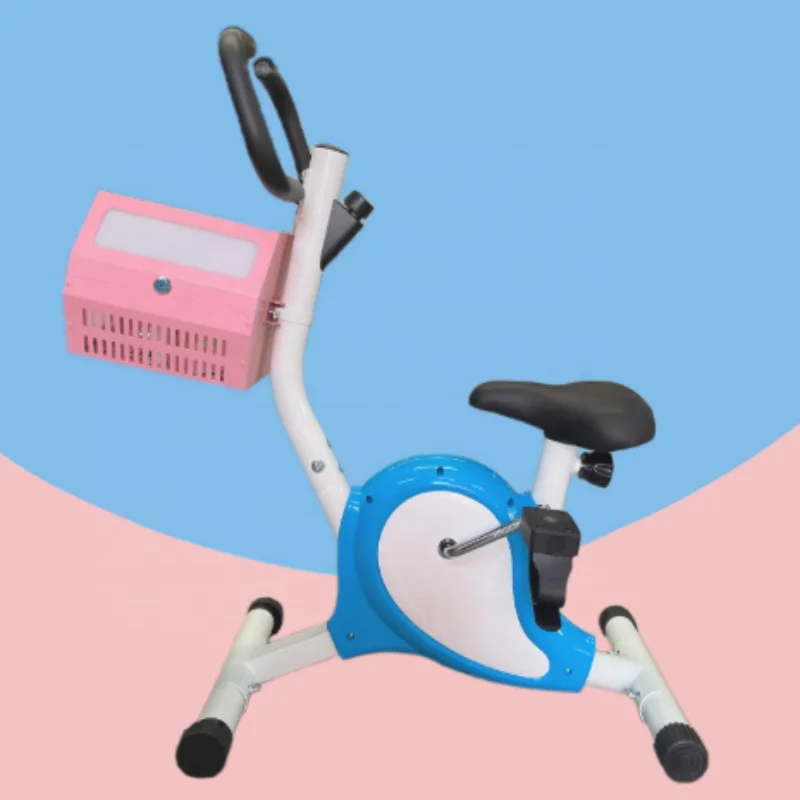 

Hot Sale Children Suitable for Outdoor Play Equipment Children's Exercise Bike with Bubble Blowing Machine