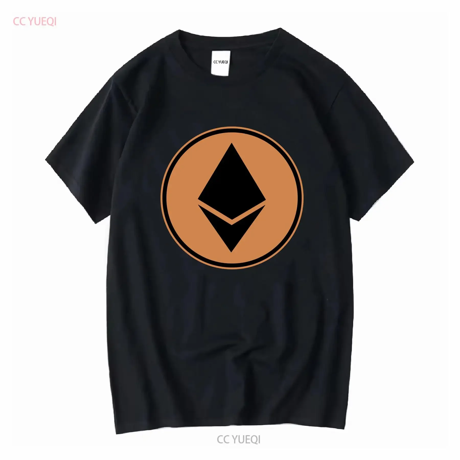 Ethereum décentralisé Blockchain t-shirt manches longues ou courtes vintage lavé décontracté homme élégant confortable streetwear