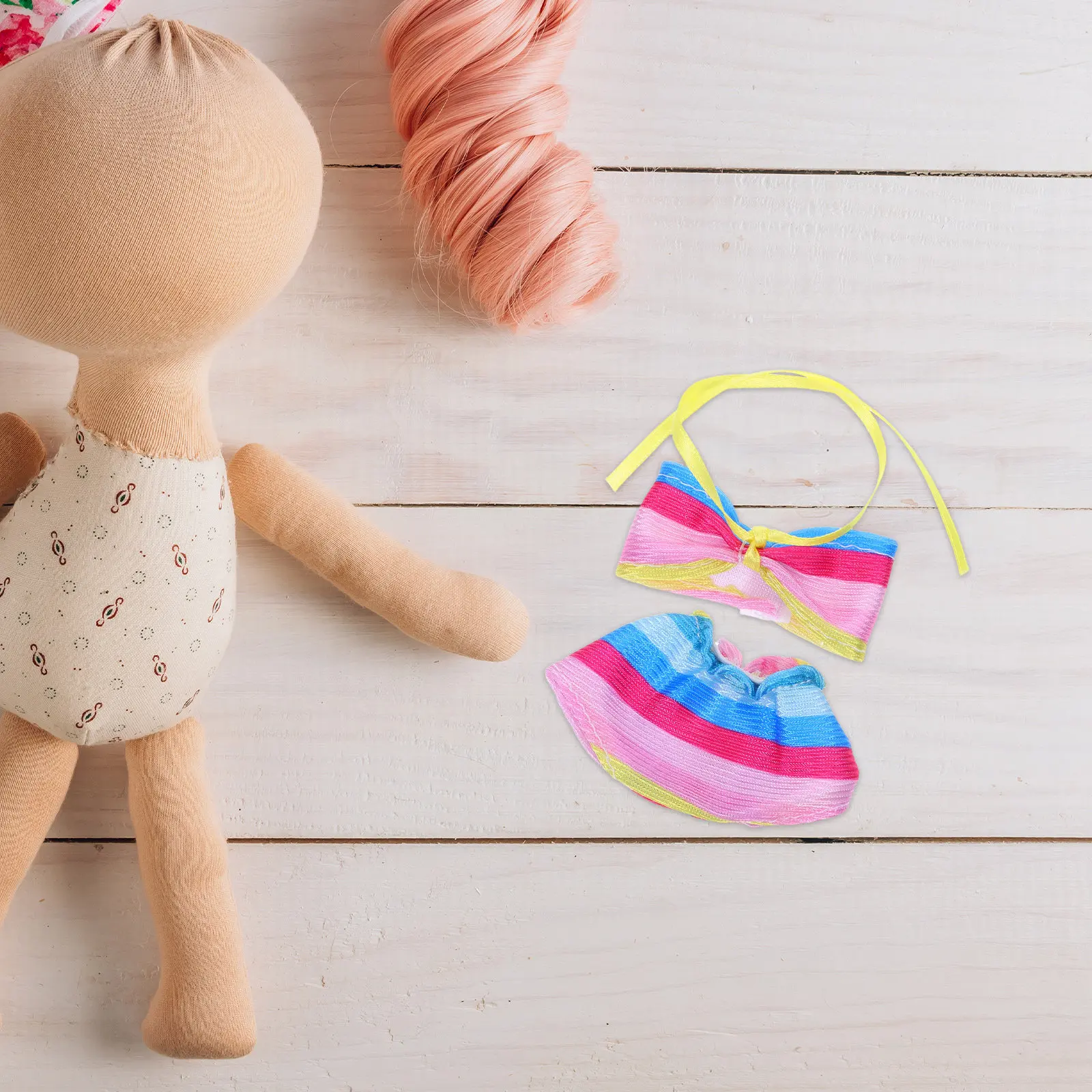 

4 Sets Clothes Summer Outfits for 11 Inch 30Cm Beachwear Bikini Pool Vacation