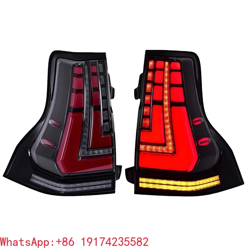 

For Toyota Prado Tail Light 2010-2020 Prado 120 Taillight Led Brake Signals Rear Light Assembly Prado 120 Tail Light
