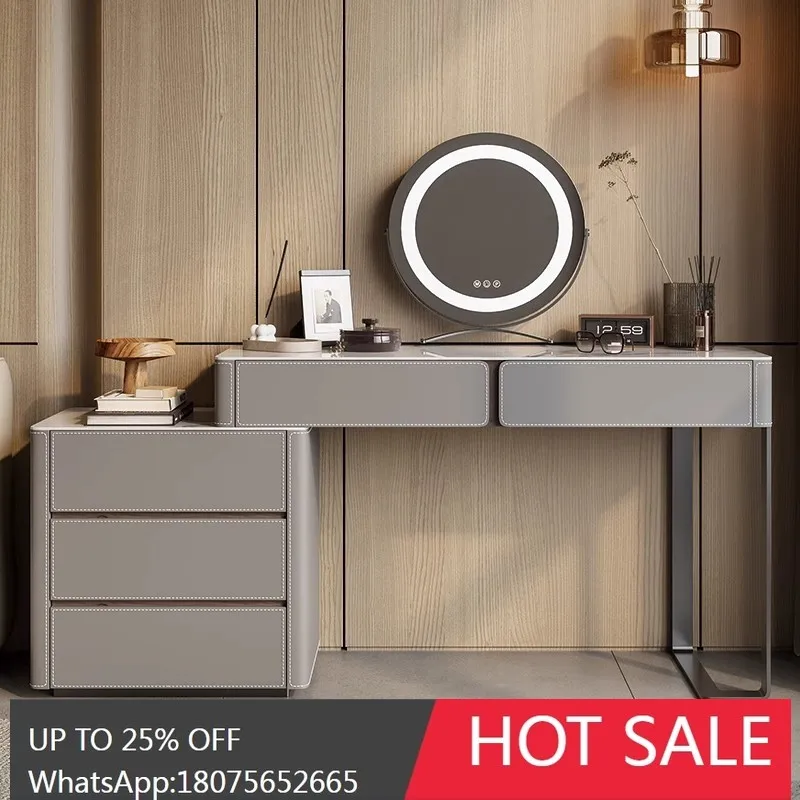 MJY Italian high-grade rock slab telescopic dresser integrated storage storage cabinet