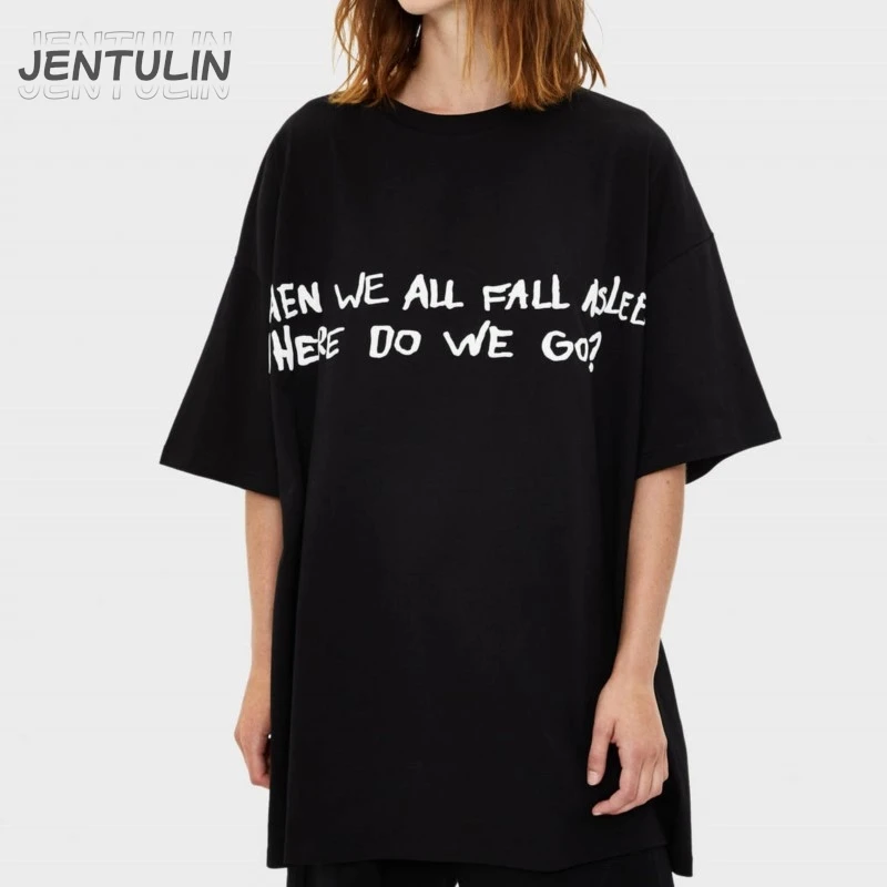 Rock Band เมื่อเราทั้งหมดหลับ DEATHMETAL อัลบั้มกราฟิกพิมพ์ TShirt ผู้หญิงวินเทจ Casual เสื้อยืดขนาดใหญ่เสื้อแขนสั้น