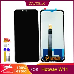 Originale da 6.6 pollici per Hotwav W11 Display LCD Digitizer Assembly sostituzione testata bene per sensore LCD Hotwav W 11