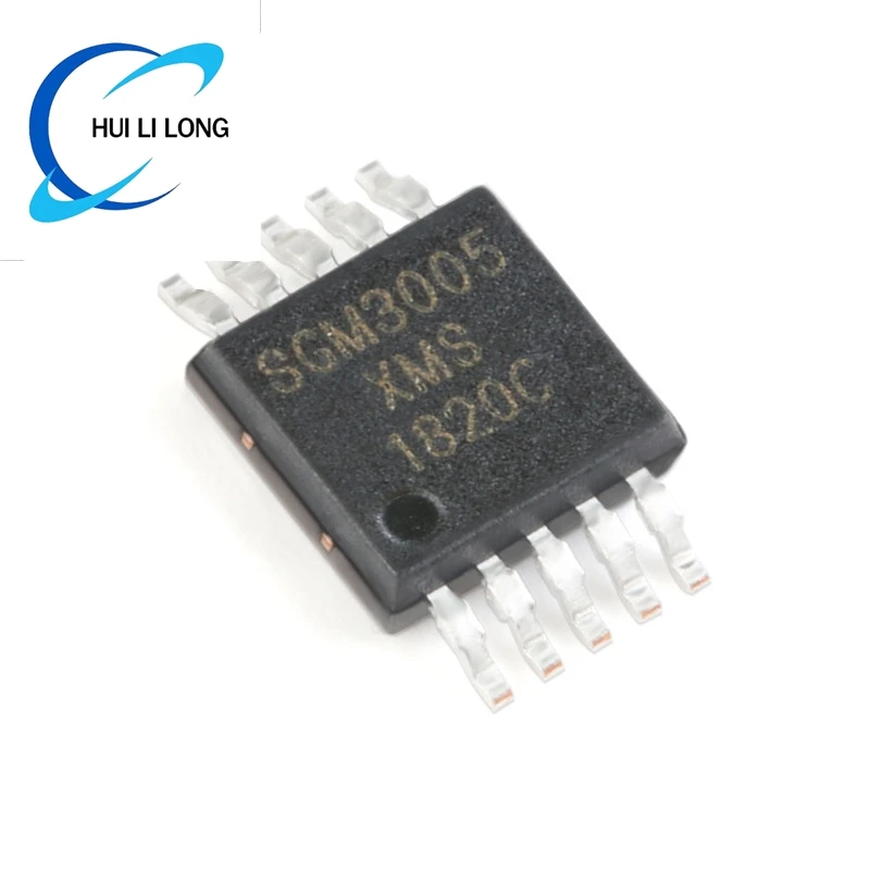 10pcs/5pcs SGM3005XMS/TR SGM3005XMS SGM3005 SGM3005X MSOP-10 SPDT Single Pole Double Throw Analog Signal Switch Chip Original