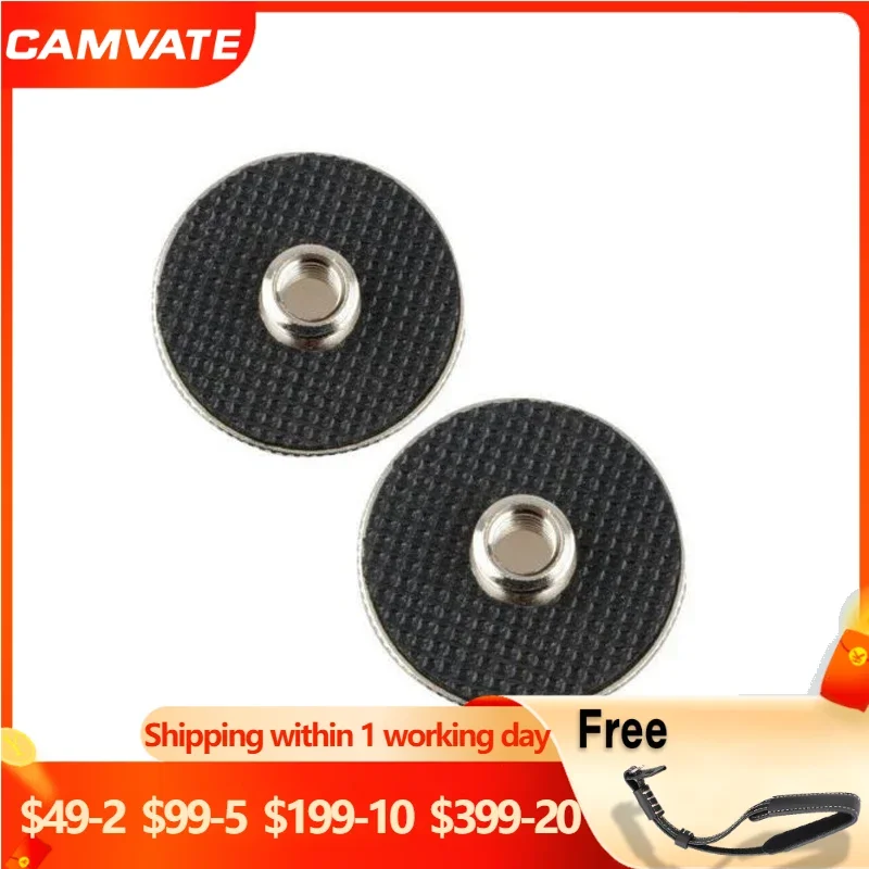 CAMVATE Standard 1/4" Female To 3/8" Male Screw Adapter With Rubber Washer For Tripod /Camera/ Quick Release Plate Mounting New