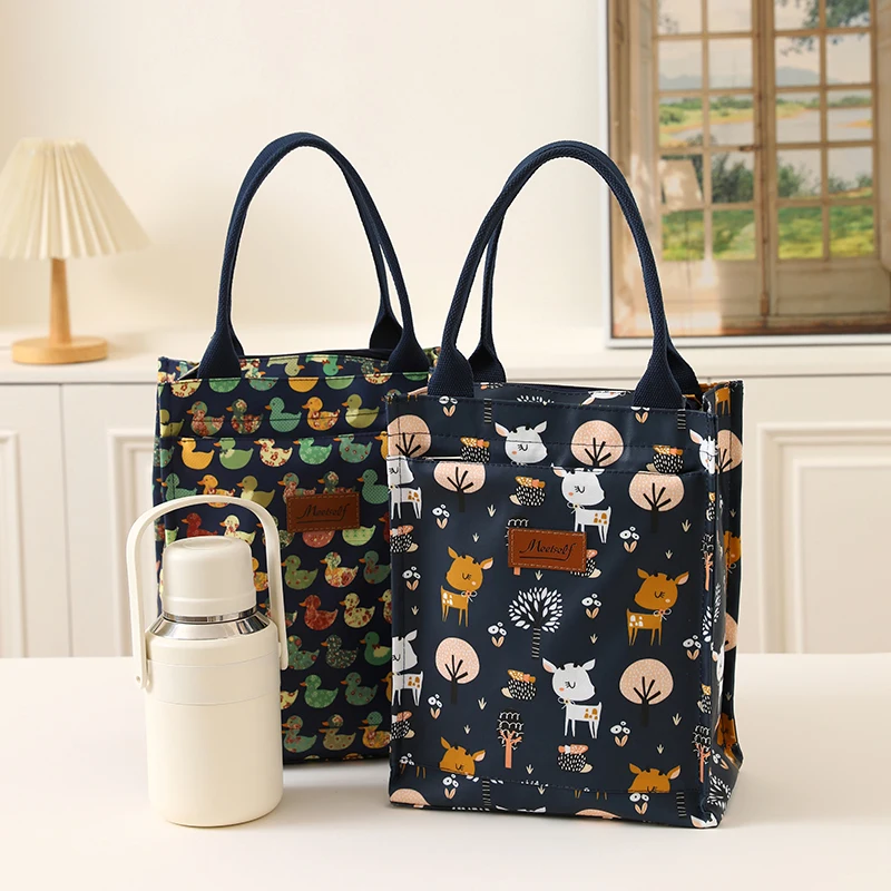 

Термосумка для ланча большой вместимости для студентов и офисных работников, набор для переноски обедов