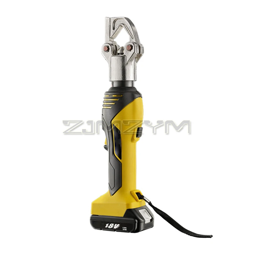 HHZD-240DY Electric Crimping Pliers Rechargeable Crimping Tool Copper Aluminum Terminal Crimping Pliers 220V 16-240mm² 18v/2.0Ah