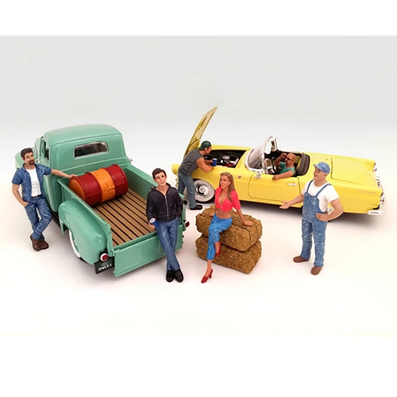 1:18 Scale Model 1pcs Scene Accessory Dolls Delivery Worker Driver Man Action Figure Collection Decoraiton Toys Gifts For Fans