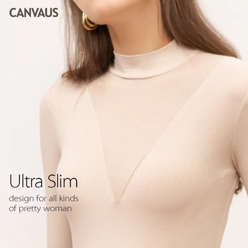 

Early autumn new stitching half turtleneck solid color long-sleeved T-shirt women's bottoming shirt women's clothing