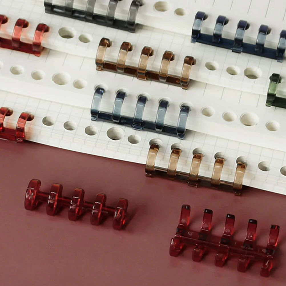 Round Binders Ring Loose Leaf Book Rings Folder Office Double Wire Binding Folders