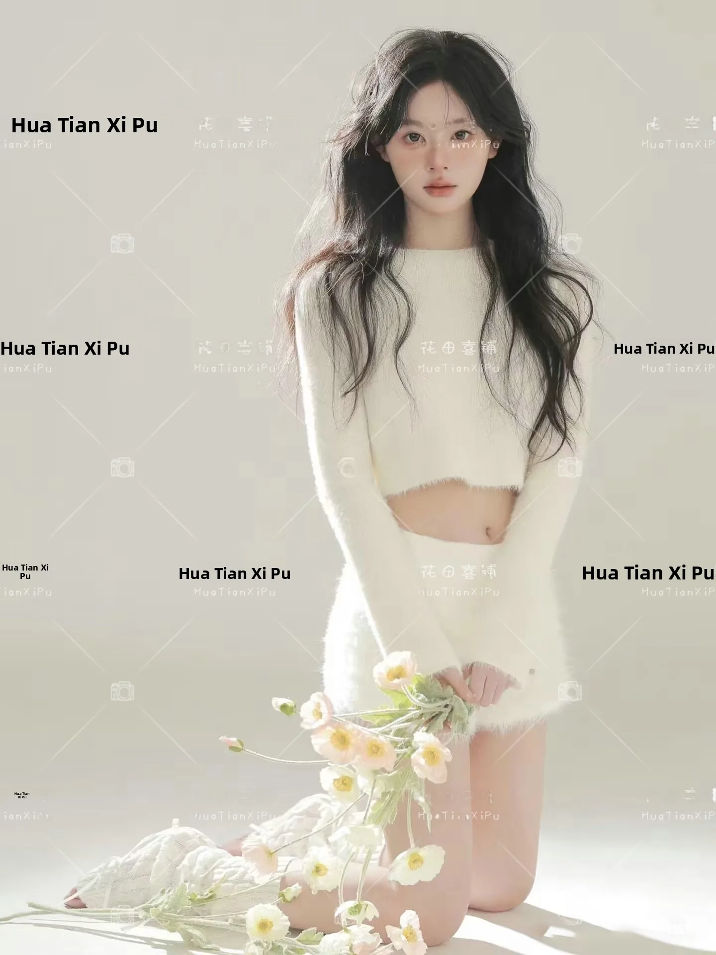 

Minimalist Portrait Photography Costume Korean Fashion Art Photo Girl Ambiance Sense Individual Artistic Portrait Clothing