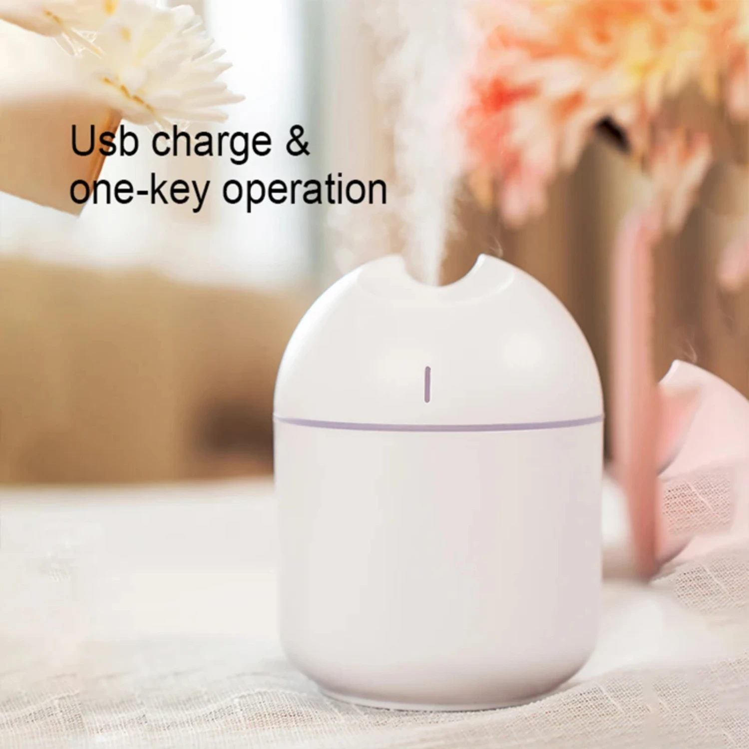 2024  Humidificador Mini Air Humidifier  Essential Oil Diffuser Portable Rods Humidifier   Car USB