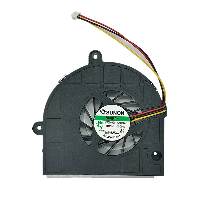 

Подходит для Asus K43T K43B K53B K53BY K53T A53U X53U X53B MF60120V1-C250-G99, вентилятор охлаждения процессора, вентилятор