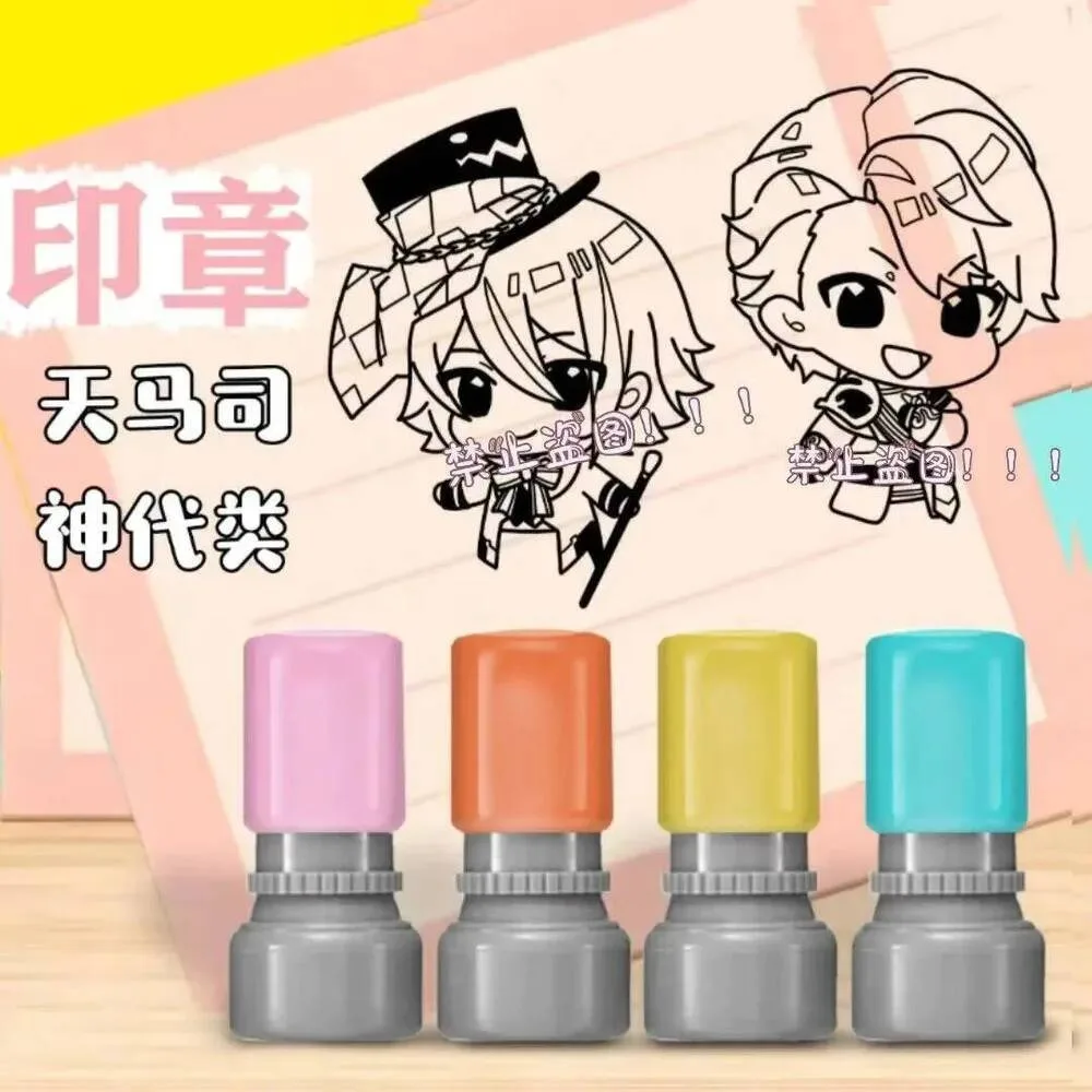 

Anime Project Sekai Tenma Tsukasa Kamishiro Rui Cosplay Personalized Self Inking Stamp Boys Girls Christmas Gifts