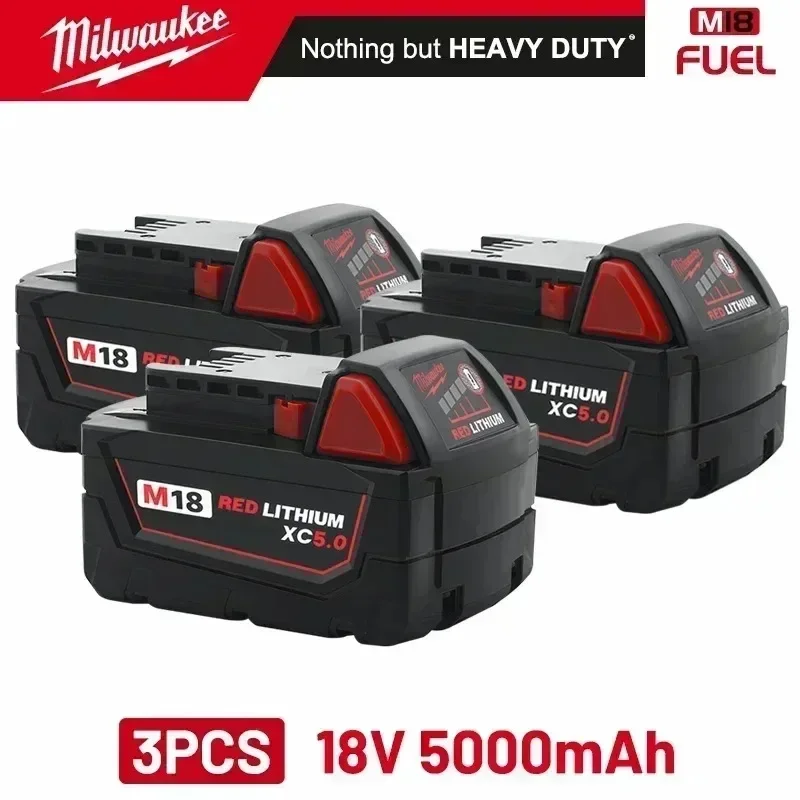 

Origina Milwaukee M18 21700 Rechargeable Lithium Ion Batteries ,Replacement Milwaukee 48-11-1815 48-11-1850 48-11-1860 Z50 Tool