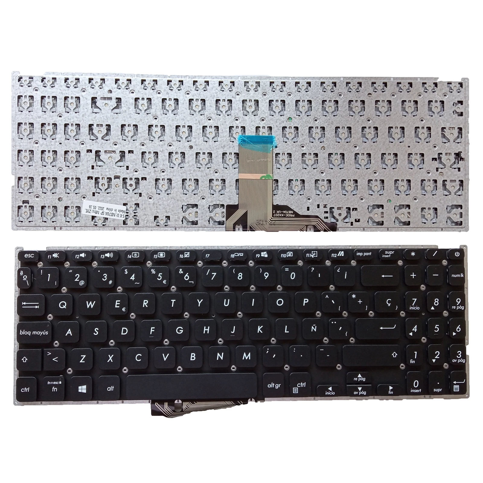 

New for Asus Vivobook X509 X509M X509U X509UA X509FA X509FJ X509DA M509 keyboard SP